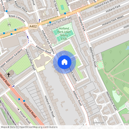 Woodsford Square, Holland, W14