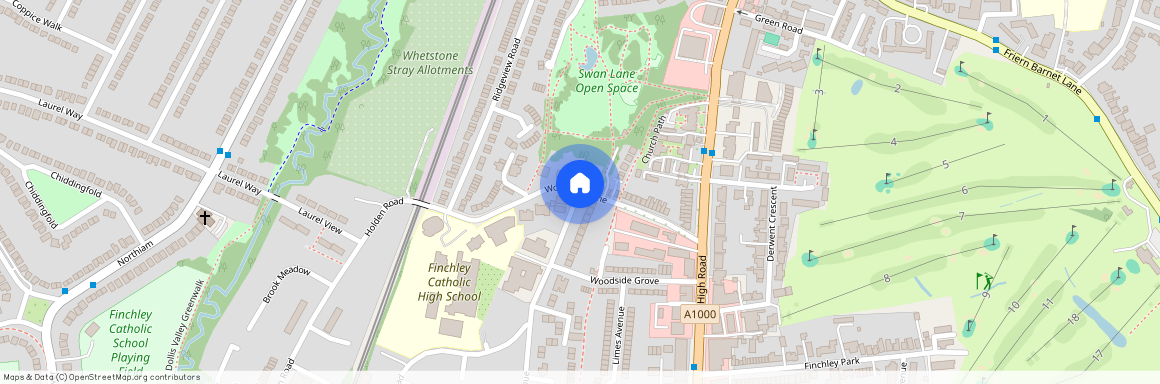Woodside Lane, North Finchley, London N12