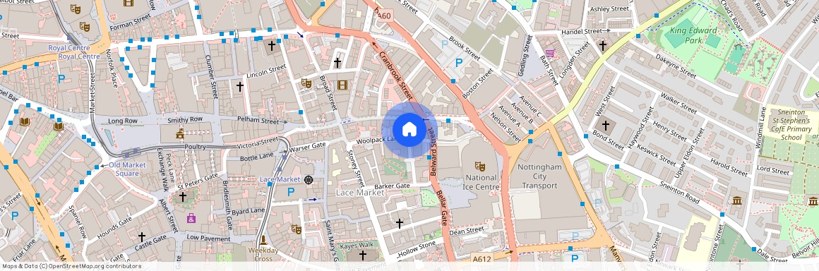 Hockley House, Wool Pack Lane, NG1 1GA, Nottinghan