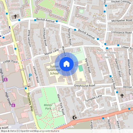 Warwick Road, Sutton, Surrey, SM1