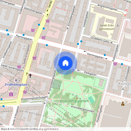 Parkgatan 18 B. 1 rum & kö, Härnösand