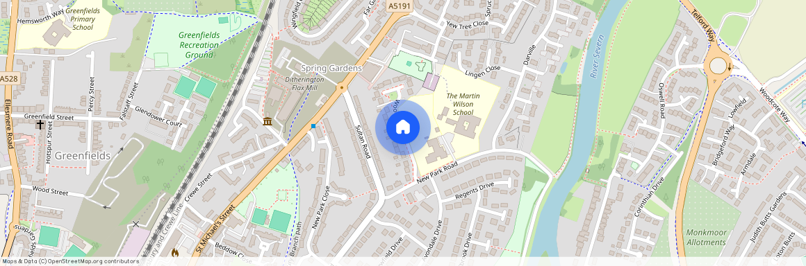 Woodhall Close, Shrewsbury, SY1
