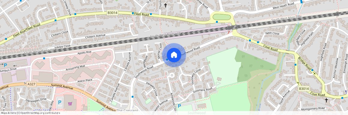 Southwood Road, Farnborough GU14