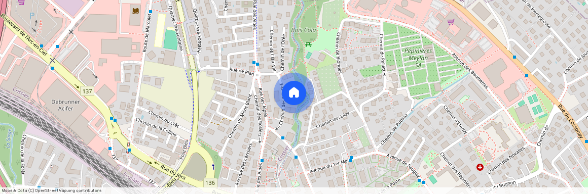 Chemin des Noutes 9, 1023 CRISSIER