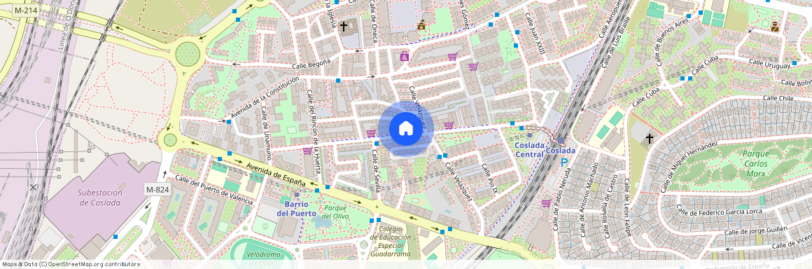 Calle del Doctor Fleming, Coslada, Community of Madrid 28821