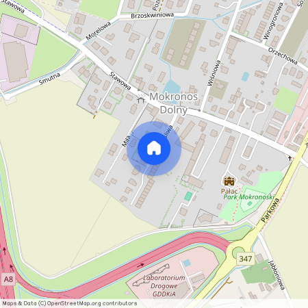 Szczęśliwa, Wrocławski, Kąty Wrocławskie, Mokronos Dolny