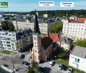 Moderne 2-Zimmer-Wohnung in idealer Lage! Karmeliterhof - Neubauwoh... - Photo 5