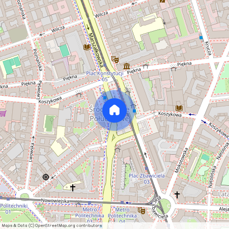 Śródmieście, Plac Konstytucji, Warszawa