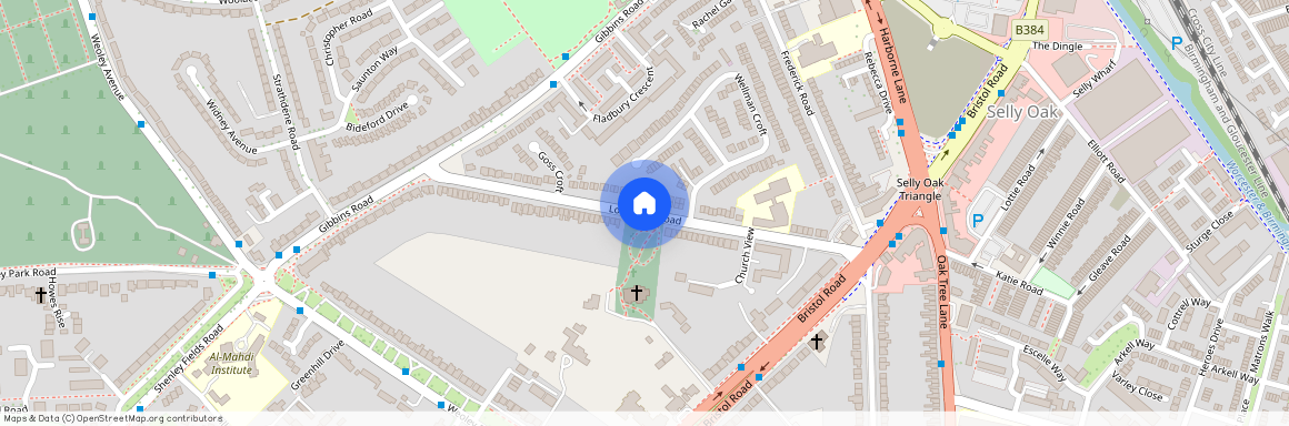 Lodgehill Road, Selly Oak, Birmingham B29