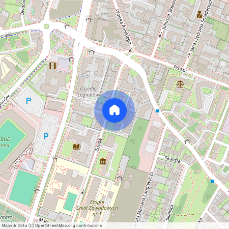 ul. Zgoda 7A, Śródmieście, Kielce, świętokrzyskie