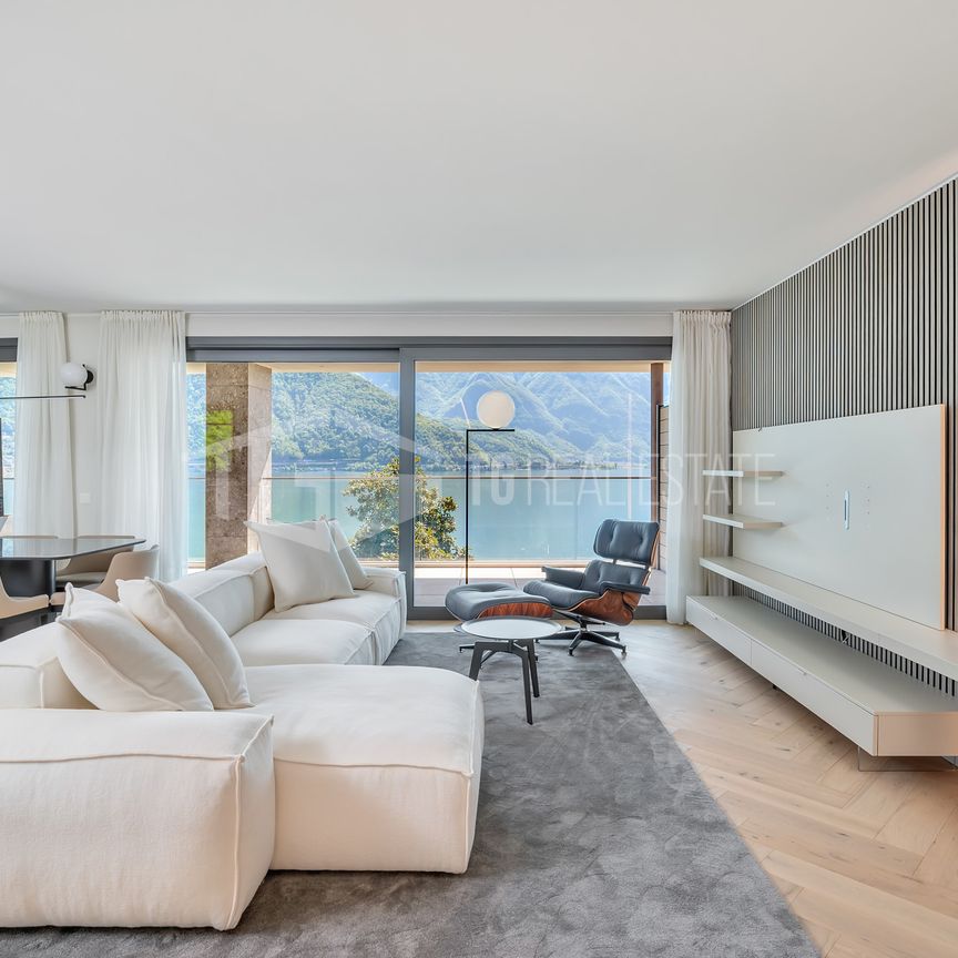 ELEGANZA VISTA LAGO : ATTICO CON TERRAZZA PANORAMICA A MELIDE - Foto 1