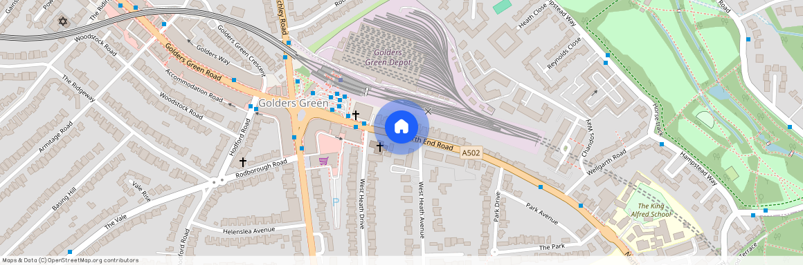 North End Road, Golders Green, NW11, London