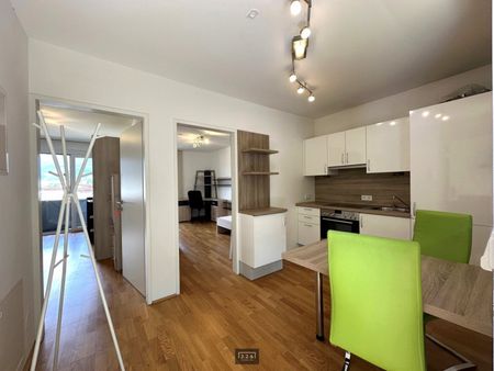 226 Immobilien: INNSBRUCK-WILTEN: 2-Zimmer-Wohnung mit Balkon und Nordkettenblick / inkl. Tiefgaragenabstellplatz; WG:geeignet - Foto 5