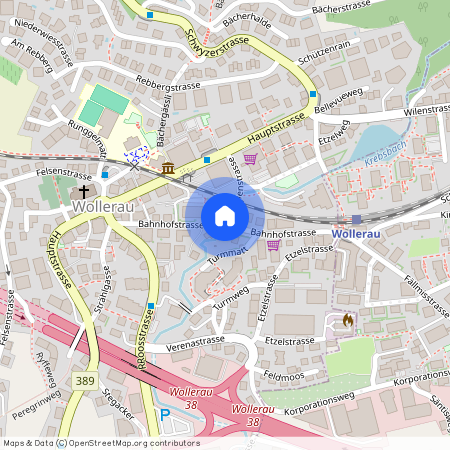 8832, Wollerau, Bahnhofstrasse