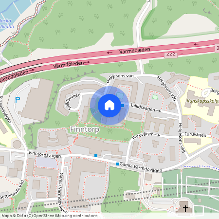 Finntorp, Nacka, Stockholm, Tallidsvägen 5D