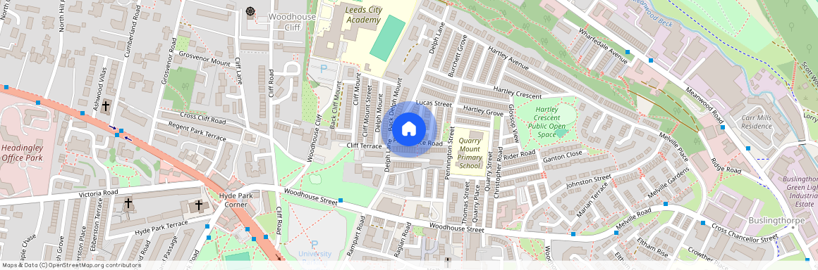 BILLS INCLUDED - Quarry Mount Terrace, Woodhouse, Leeds, LS6