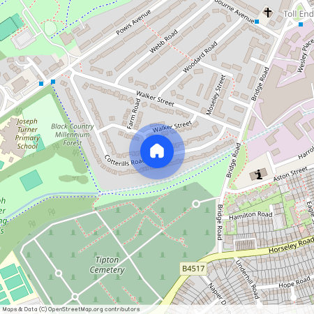 Cotterills Road, Tipton, West Midlands, DY4