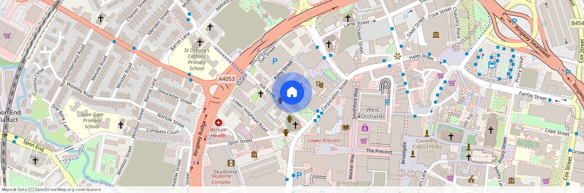 Hill Street, Whipcord Ln, Coventry, CV1 4AN