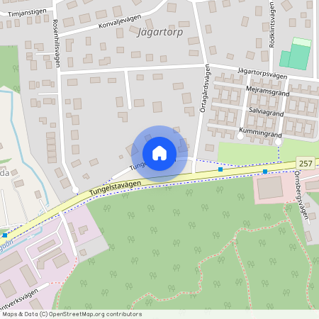 Tungelstavägen, Västerhaninge