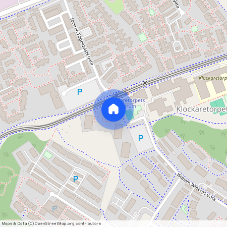 Wilhelm Wibergs gata 137, Klockaretorpet