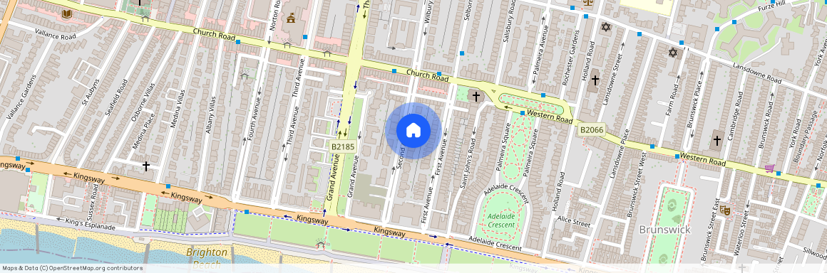 Flat 2 16 Second Avenue, East Sussex, BN3 2LL, Hove