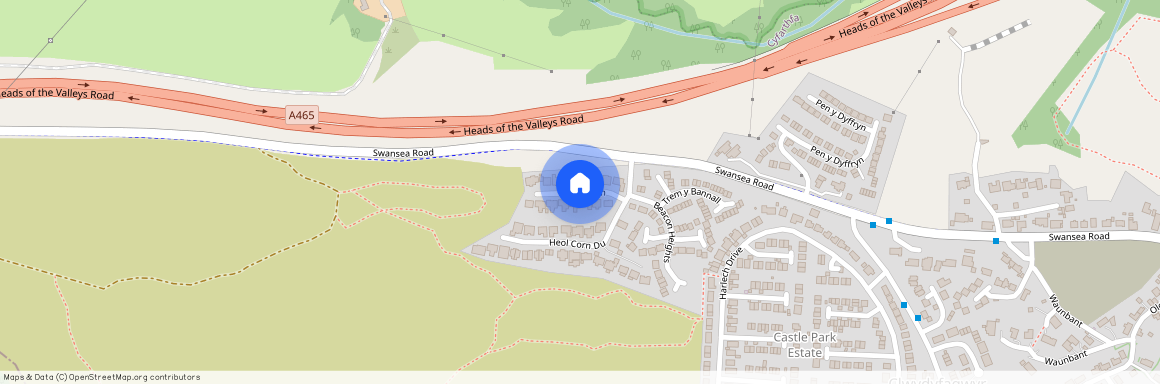 Clos Cribyn, MERTHYR TYDFIL, CF48