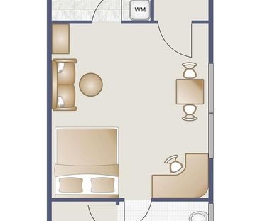 Gerlingen: gemütliche 1-Zimmer-Wohnung in ruhiger Lage! - Photo 1