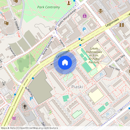 ul. Piękna, Piaski, Białystok, podlaskie