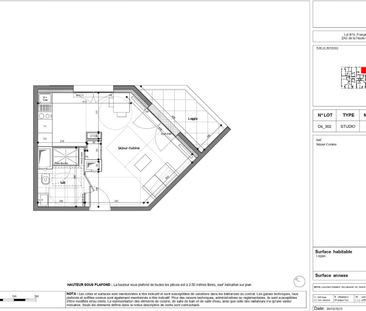 Louer appartement 1 pièce de 28 m² - Photo 6