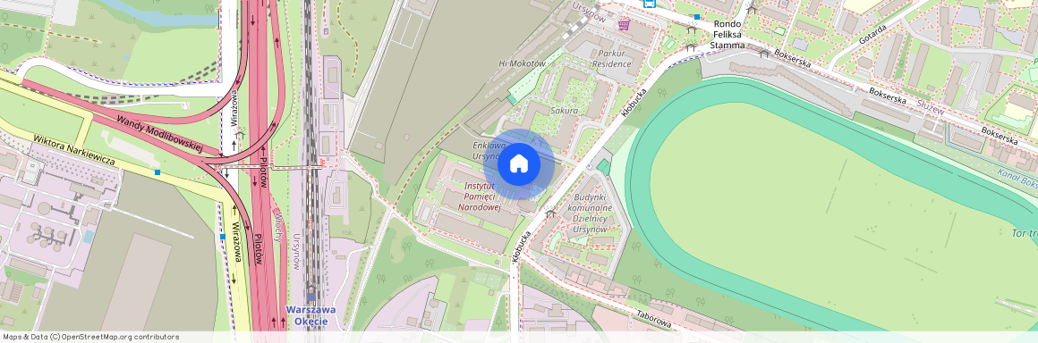 ul. Kłobucka, Wyczółki, Ursynów, Warszawa, mazowieckie