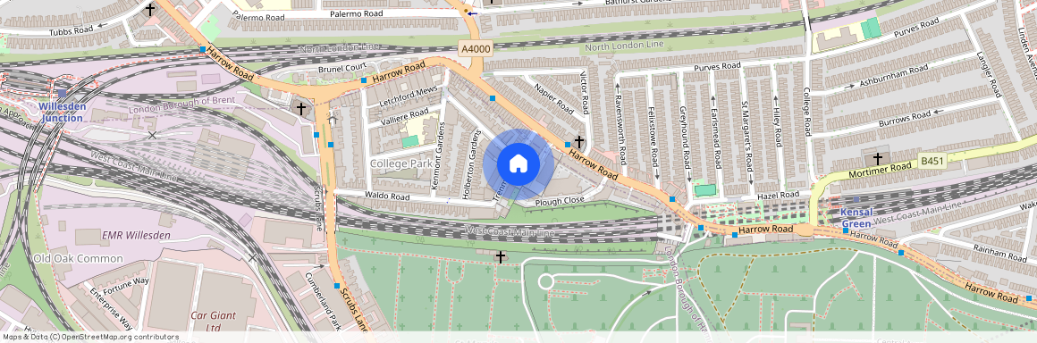 Albany Court, Trenmar Gardens, Kensal Green