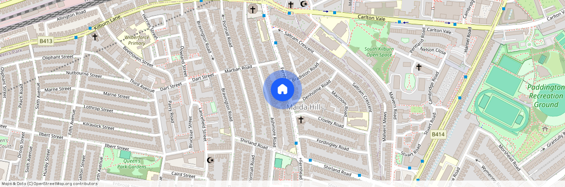 Fernhead Road London W9, London, W9