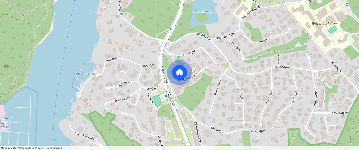 Trädgårdsvägen 3A, Eknäs