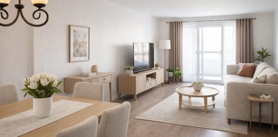 4 1/2 SITUÉ DANS UN SECTEUR PAISIBLE - ENTIÈREMENT RÉNOVÉ - 1425$/MOIS TOUT INCLUS, DISPONIBLE POUR MAI, JUIN OU JUILLET - Photo 2