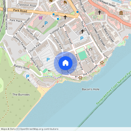 Victoria Street, Tenby, Pembrokeshire, SA70