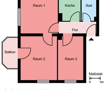 Demnächst frei! 3-Zimmer-Wohnung in Bergkamen Oberaden - Foto 1