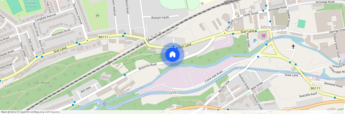 Woodside Cottages, Milnsbridge, Huddersfield, West Yorkshire, HD3