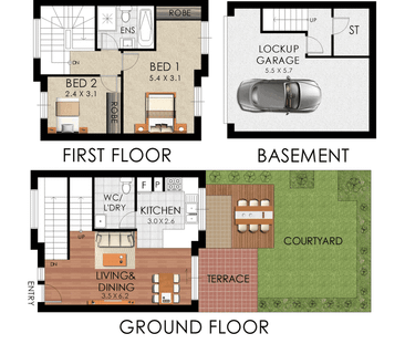 Low Maintenance 2 Bedrooms Family Townhouse - Photo 6