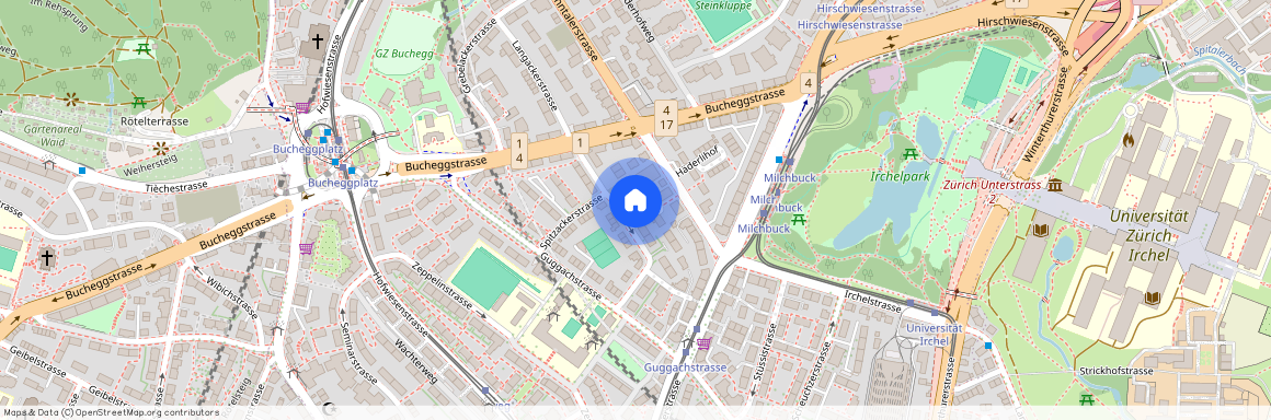 8057, Zürich, Guggerweg, 1