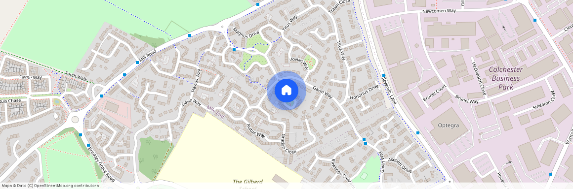 Gordian Walk, Colchester CO4