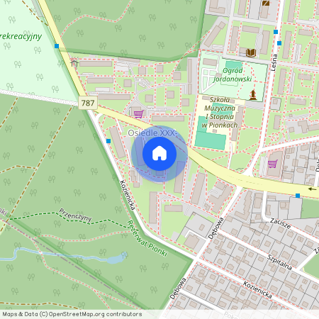 Radomski, Pionki, Kozienicka