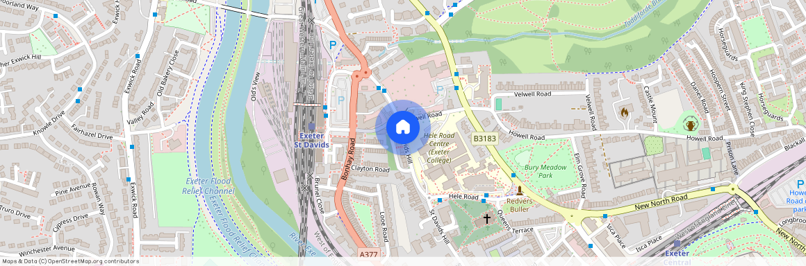 St. Davids Hill, EXETER