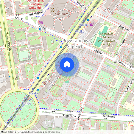 Powstańców Śląskich, Krzyki, Wrocław, dolnośląskie