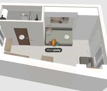 Studio/Γκαρσονιέρα για ενοικίαση Άγιος Δημήτριος (Κέντρο Θεσσαλονίκης) - Photo 5