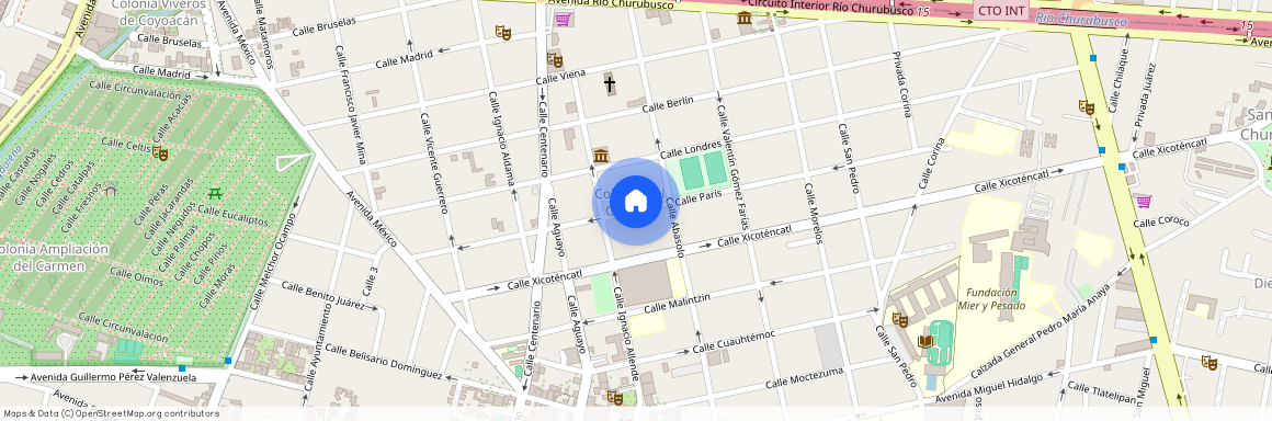 Se departamento Calz. Gral. Anaya, Del Carmen, Ciudad de México, CDMX, Colonia Del Carmen, C.P. 04100, Df / Cdmx