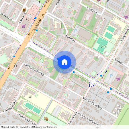 ul. Droga Męczenników Majdanka, Bronowice, Lublin, lubelskie