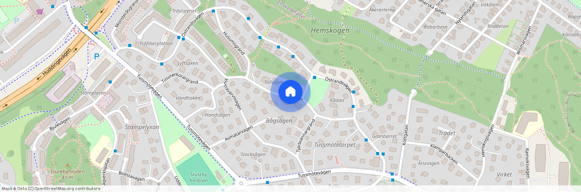 Kådstigen, Enskede