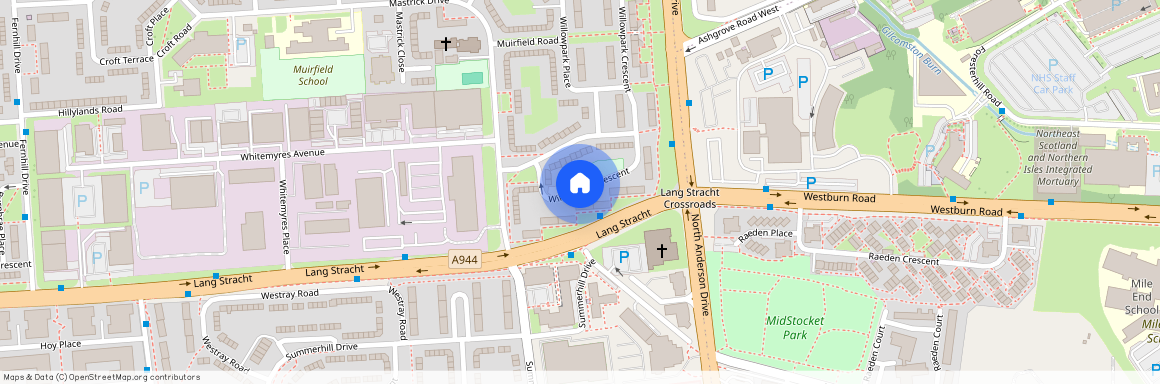 Lang Stracht, Lang Stracht, Aberdeen, AB15