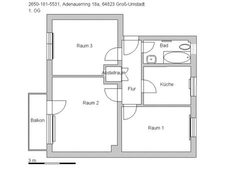Lassen Sie sich überzeugen! 3-Zimmerwohnung in Groß-Umstadt - Photo 5
