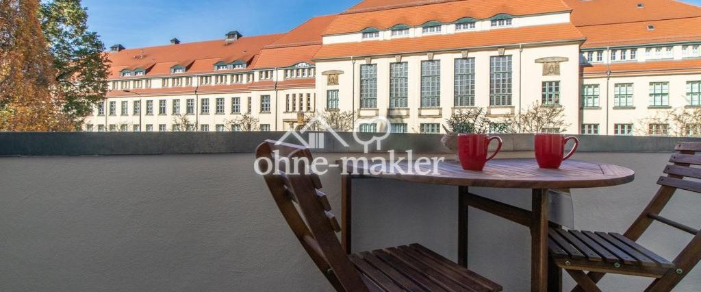 ab 01.12.: schöne, ruhig gelegene, komplett möblierte 2-Zi-Wohnung mit Balkon - Photo 1